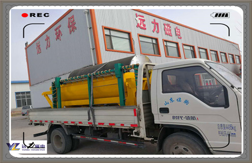 濕式磁選機(jī)，福建濕式高強(qiáng)磁磁選機(jī)_釩鈦鐵礦福建濕式高強(qiáng)磁磁選機(jī)型號參數(shù)及磁場強(qiáng)度 