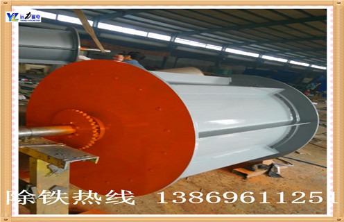 全磁　遠(yuǎn)力磁電生產(chǎn)的全磁滾筒通常安裝在輸送帶端頭上，使用環(huán)境更適用于大批量的礦石，谷物，沙子，砂礫，塑料，木材，碎玻璃，廢料等干性物料中的跟大含量的鐵屑，鐵片，鐵塊或者其他鐵磁性物料自動分離。